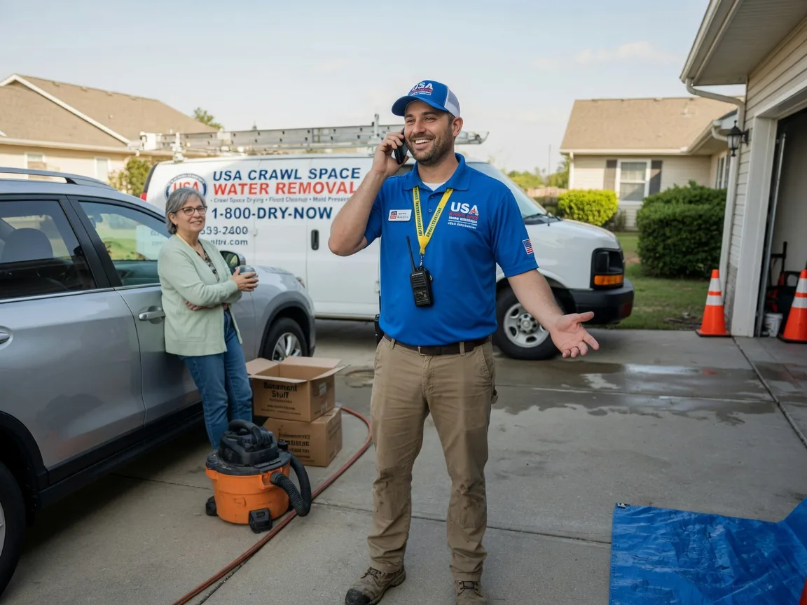 Crawl Space Water Removal Ashville, AL FAQs